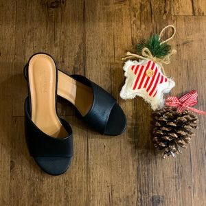 Catherine Malandrino Miyaki Black Block Heels